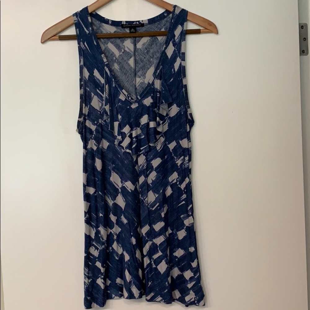 Banana Republic Blue Sleveless Tank Tunic
